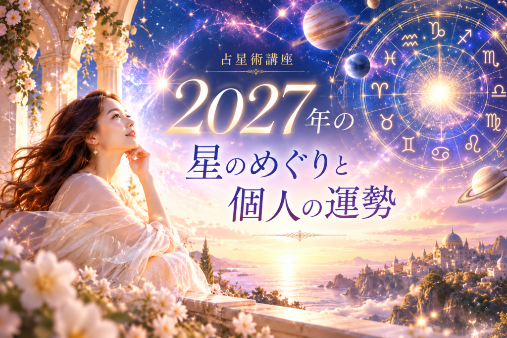 2027年の星のめぐりと個人の運勢